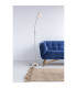 Elliott Task Floor Lamp Nickel Matt Satined Glass Shade 1x E14 3000K-2