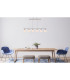 Olli Bar Pendant Ceiling Light Nickel Matt Satined Glass Shade 6x E14 3000K-2