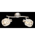 Kris Twin Ceiling Spotlight Nickel Matt 2x E14-2