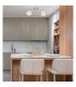 Kris Twin Ceiling Spotlight Nickel Matt 2x E14-4
