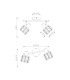 Kris Twin Ceiling Spotlight Nickel Matt 2x E14-5