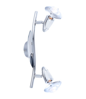Lord Twin Ceiling Spotlight Chrome 2x E14-1