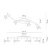 Lord Ceiling Spotlight Bar Chrome 4x E14-2