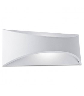 LED Outdoor Up Down Wall Light White IP65 - 1
