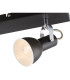 Fargo Twin Ceiling Spotlight Brown 2x E14-2