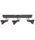 Fargo Ceiling Spotlight Bar Brown 3x E14-2