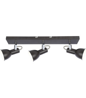 Fargo Ceiling Spotlight Bar Brown 3x E14-2