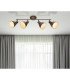 Giorgio Ceiling Spotlight Bar Rust Colored 4x E14-7