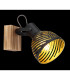 Lenna Single Spotlight Dark Brown 1x E27-4