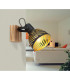 Lenna Single Spotlight Dark Brown 1x E27-9