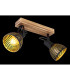 Lenna Twin Ceiling Spotlight Dark Brown 2x E27-6
