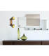 Lenna Twin Ceiling Spotlight Dark Brown 2x E27-8