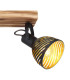 Lenna Ceiling Spotlight Bar Dark Brown 3x E27-5