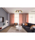 Lenna Ceiling Spotlight Bar Dark Brown 3x E27-8