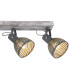 Mori Ceiling Spotlight Bar Antique White Whitewashed 4x E27-5