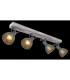 Mori Ceiling Spotlight Bar Antique White Whitewashed 4x E27-6