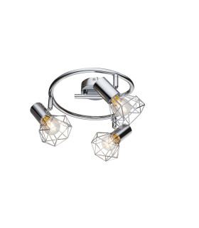 Xara I Ceiling Spotlight Clusters Chrome 3x E14-1