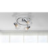 Xara I Ceiling Spotlight Clusters Chrome 3x E14-4