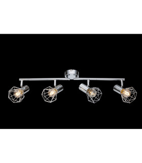Xara I Ceiling Spotlight Bar Chrome 4x E14-2