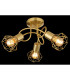 Xara I Multi Arm Semi Flush Ceiling Lamp Gold Colors 3x E14-4