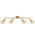 Xara I Ceiling Spotlight Bar Gold Colors 4x E14-3