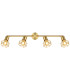 Xara I Ceiling Spotlight Bar Gold Colors 4x E14-4