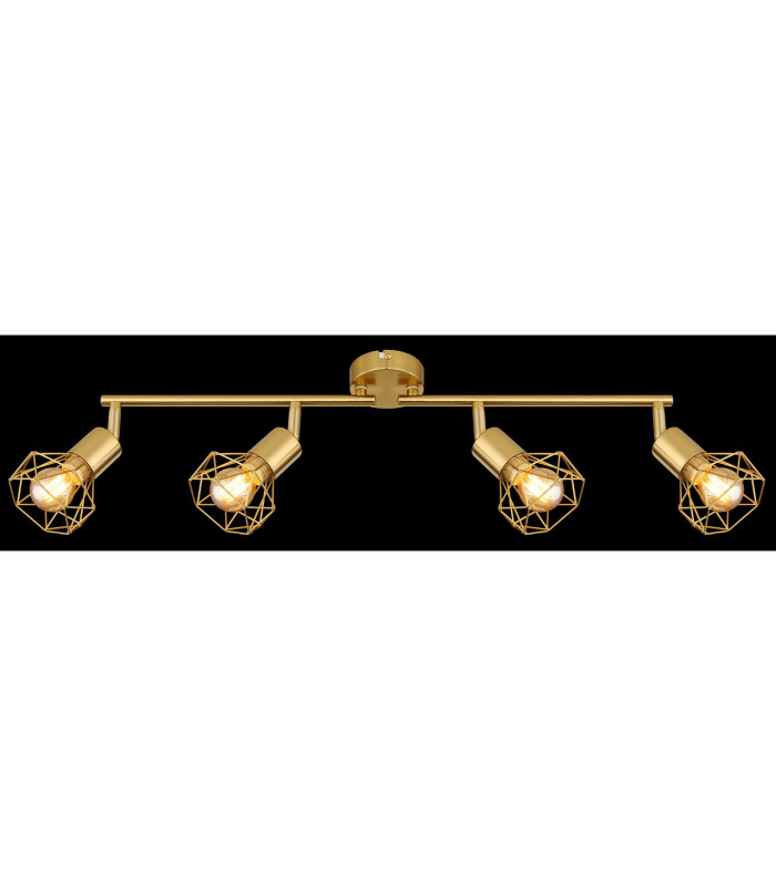 Xara I Ceiling Spotlight Bar Gold Colors 4x E14-7