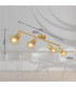 Xara I Ceiling Spotlight Bar Gold Colors 4x E14-9