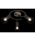 Xara I Ceiling Spotlight Clusters Black Brown 3x E14-5