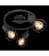 Xara I Ceiling Spotlight Clusters Black 3x E14-7