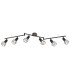 Xara I Ceiling Spotlight Bar Black 6x E14-1