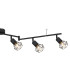 Xara I Ceiling Spotlight Bar Matt Black 6x E14-3