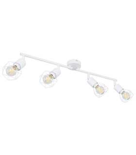 Xara I Ceiling Spotlight Bar White 4x E14-2