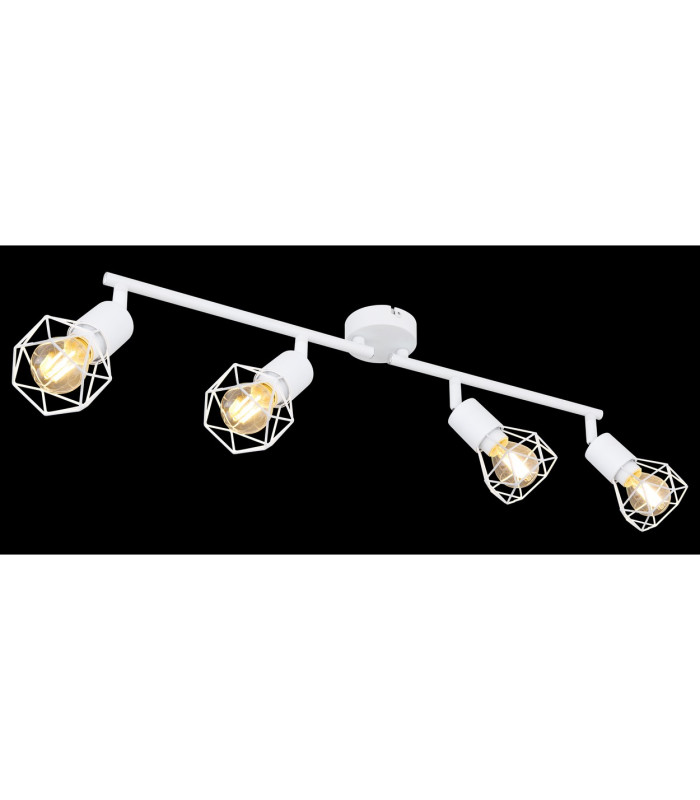 Xara I Ceiling Spotlight Bar White 4x E14-6