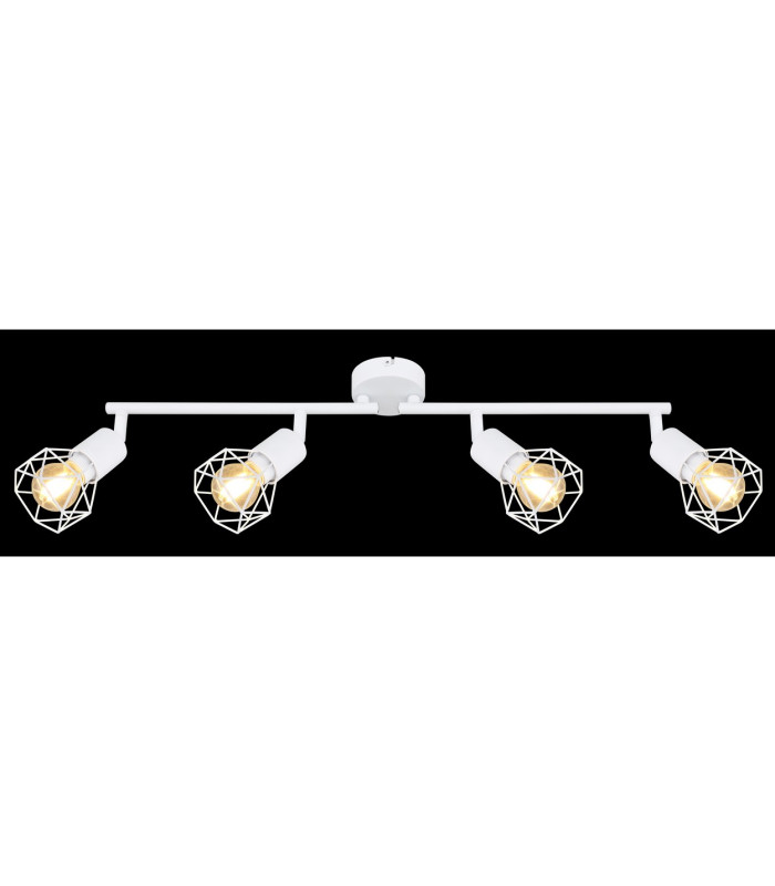 Xara I Ceiling Spotlight Bar White 4x E14-7