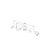 Xara I Ceiling Spotlight Bar White 4x E14-9