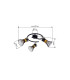 Purra Ceiling Spotlight Clusters Black 3x E14-9