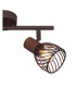 Isabelle Twin Ceiling Spotlight Rust Colored 2x E14-5
