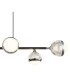 Untsy Bar Pendant Ceiling Light Titanium Color Brushed 6x LED Dimmable 2700-6000K Remote Control-4
