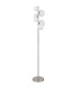 Riha Multi Arm Floor Lamp Nickel Matt Opal Glass Shade 6x G9 3000K-2