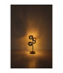 Riha Globe Table Lamp Grey Matt Balls Glass Shade 4x G9 3000K-4