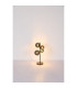 Riha Globe Table Lamp Grey Matt Balls Glass Shade 4x G9 3000K-5