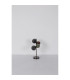 Riha Globe Table Lamp Grey Matt Balls Glass Shade 4x G9 3000K-6