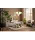Grappy Globe Pendant Ceiling Light Gold Colours Matt Balls Opal Glass Shade 13x G9-5