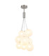Ballgi Globe Pendant Ceiling Light Nickel Matt Balls Satined Glass Shade 9x G9-1