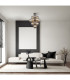 Conor Globe Ceiling Light Gunmetal Balls Smoke Glass Shade 13x G9-6