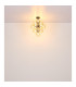 Conor Globe Ceiling Light Matt Black Balls Amber Glass Shade 13x G9-5