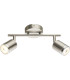 Comore Twin Ceiling Spotlight Nickel Matt 2x LED 3000K-1