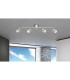 Comore Ceiling Spotlight Bar Nickel Matt 4x LED 3000K-2