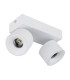 Rae Twin Ceiling Spotlight White Matt 2x LED 3000K-2